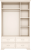 Шкаф для одежды 3-х дверный мод.1 Венеция без зеркала - 28886