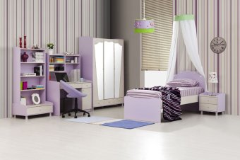 FLOWER FW101 ШКАФ 3-Х ДВЕРНЫЙ - 31434