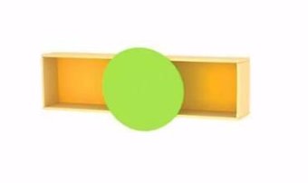 Полка прямая Выше Радуги - 0