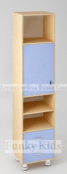 Шкаф односекционный Фанки Кидз 13/21 ФМ - 5725