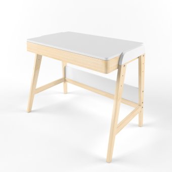 Стол растущий «Kids» комбо белый - 0