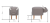 Пуф Leset Buyvol COMBI - 5490