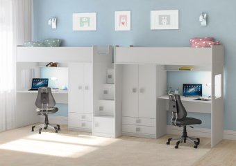 Двухъярусная кровать Л-AA606-606 - 57365