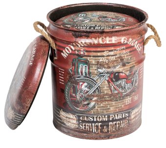 Пуф с ящиком для хранения PARIS (к-кт 2шт.) - 4290