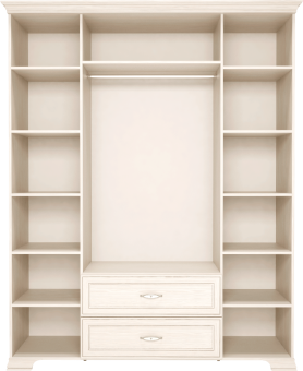 Шкаф для одежды 4-х дверный мод.2 Венеция с ящиками и зеркалом - 85855