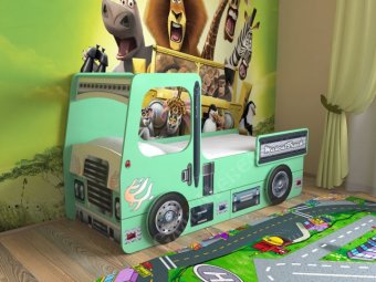 Детская кровать "Грузовик" - 21060