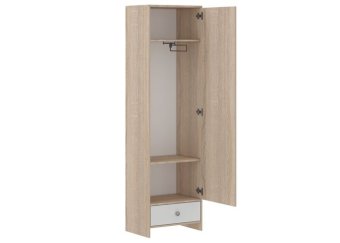 Шкаф для одежды ШК-6 «Ультра» белый глянец - 5530