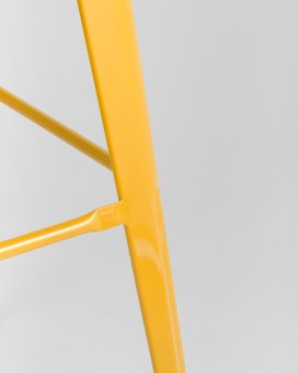 Стул полубарный TOLIX WOOD со спинкой - 4390