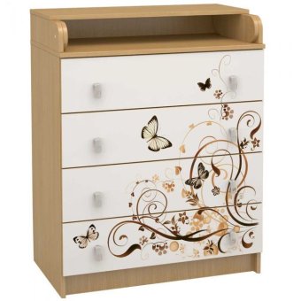 Каскад 9 Комод с пеленальным столом 02 - 11212