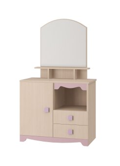 Комод с зеркалом Pink - 9756