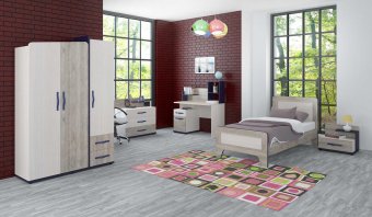 Кровать 900 с настилом Тайм - 20798