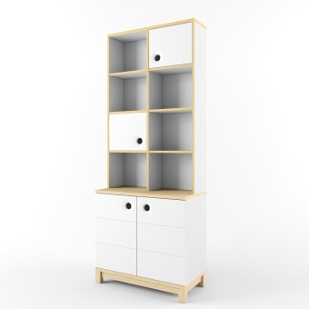 Стеллаж широкий «Робин Вуд Лайт» - 0