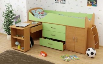 Кровать чердак Карлсон Мини 8 - 26835