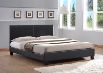 Кровать из экокожи Nairobi PU Dark Brown - 37000
