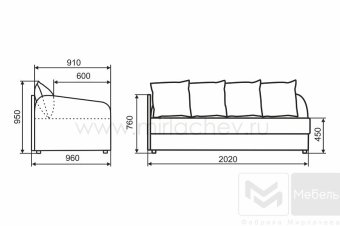 Диван-тахта БРИЗ - 39725