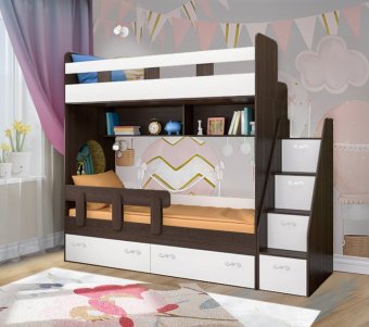 Двухъярусная кровать Юниор 1 Люкс - 33500