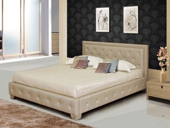 Кровать из экокожи MOREE - 56080