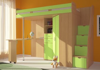 Кровать чердак Мийа Люкс - 30810