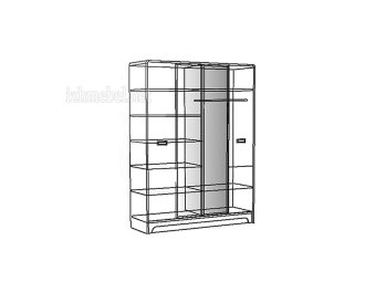 Терра Люкс модуль 6 - Шкаф 4-дверный - 26938