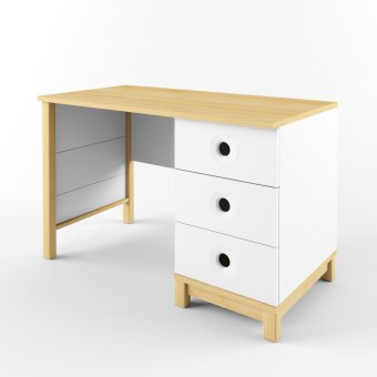 Стол с тумбой универсальный «Робин Вуд Лайт» - 0