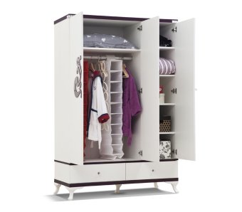 CUTE C101 ШКАФ 3-Х ДВЕРНЫЙ - 44289