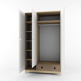 Шкаф 3-х створчатый «Робин Вуд» - 0