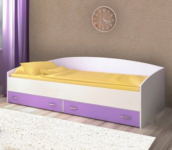 Кровать с выкатными ящиками Кадет - 13300