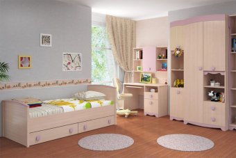 Диван-кровать 800 Pink - 24354