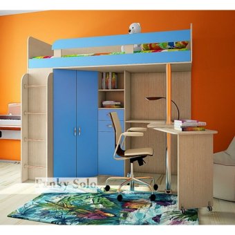 Кровать чердак Фанки Кидз Соло 2 - 27737