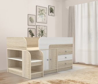 Кровать чердак Астра 9/1 - 18140