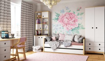 Стол с тумбой универсальный «Робин Вуд Лайт» - 0