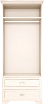 Шкаф для одежды 2-х дверный Венеция мод.17 - 17923