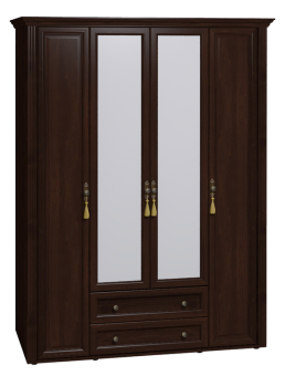 Шкаф для одежды и белья 1 Милана - 38998