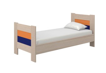 Кровать 900 с настилом Пирамида - 15003