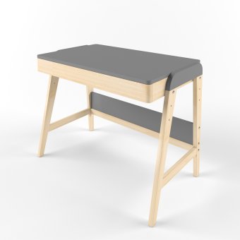 Стол растущий «Kids» комбо серый - 0