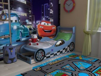 Кровать "Машина" с ящиком - 14160