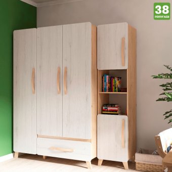Шкаф 3-х створчатый «Риган» - 0