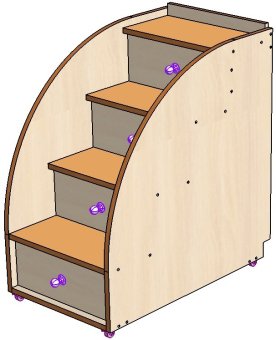 Нестандарт Лестница Малыш - 4000