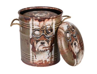 Пуф с ящиком для хранения PARIS (к-кт 2шт.) - 4290