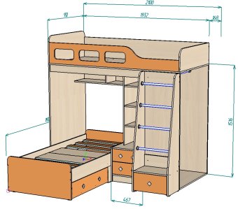 Нестандарт Астра-4 90х190 - 48300