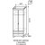 Шкаф для одежды 2-х дверный Венеция мод.17 - 17923