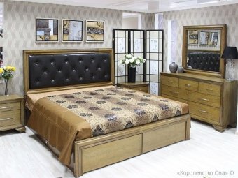 Комод с зеркалом Rio из массива - 118880