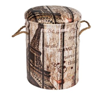 Пуф с ящиком для хранения PARIS (к-кт 2шт.) - 4290