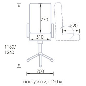 Кресло Бюджет У-22 - 16100