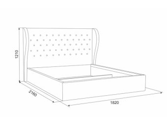 Жасмин Кровать 1.6 - 31649