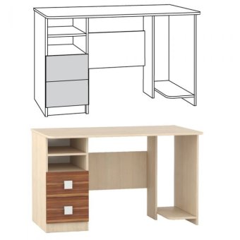 Доминика 458 Стол письменный - 10386