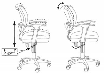Кресло Б05 W - 12990