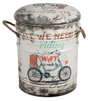 Пуф с ящиком для хранения PARIS (к-кт 2шт.) - 4290