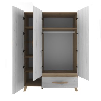 Шкаф 3-х створчатый «Риган» - 0