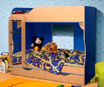 Кровать двухъярусная 03 КМК (80), 0253 - 27000